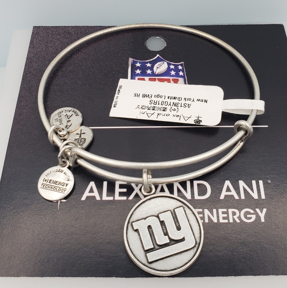 NWT Alex and Ani NY Giants Bangle RS